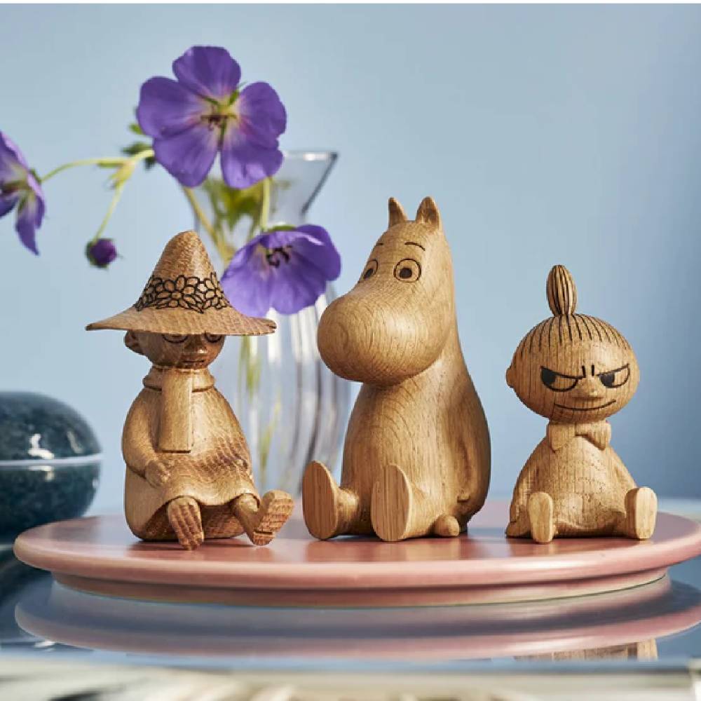 Moomintroll Wooden Figurine - The Official Moomin Shop
