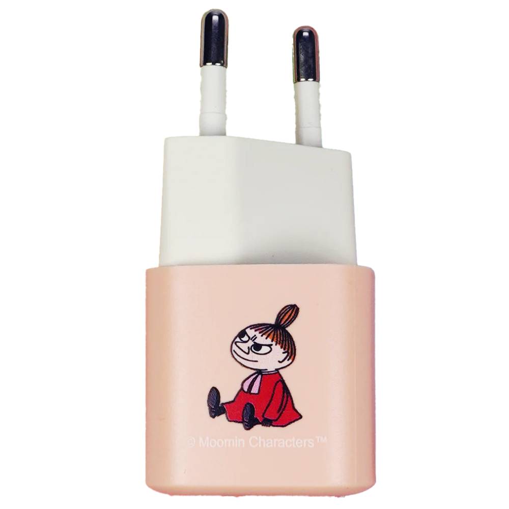 Little My Charger Set USB-C 20W - Happy Orange - The Official Moomin Shop