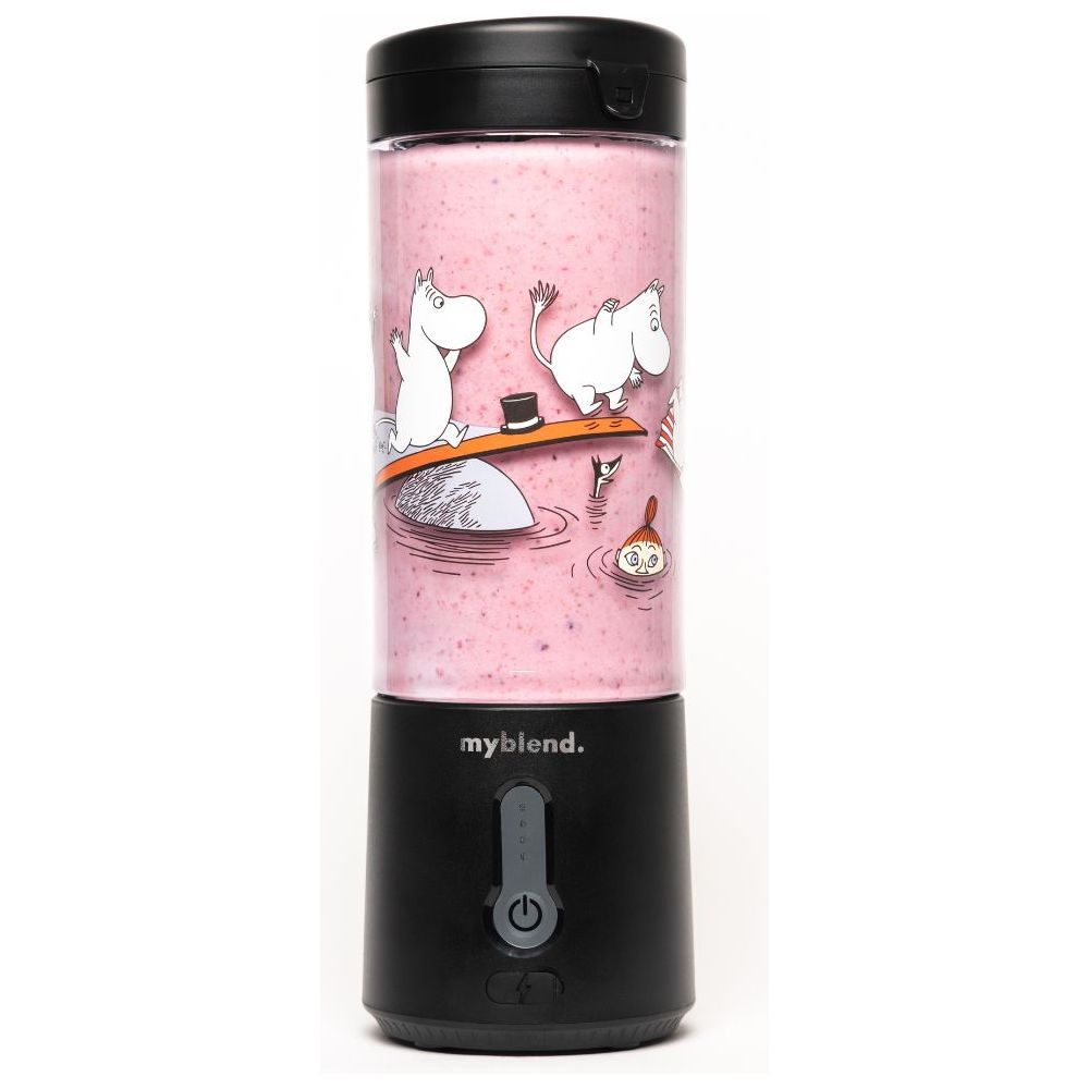 Moomins Swimming Mixer Black - MyBlend - The Official Moomin Shop