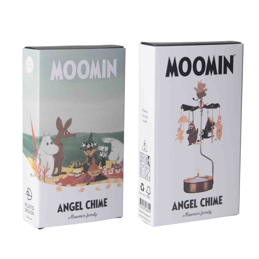 Moomintroll Rotary Candle Holder Copper - Pluto Design - The Official Moomin Shop