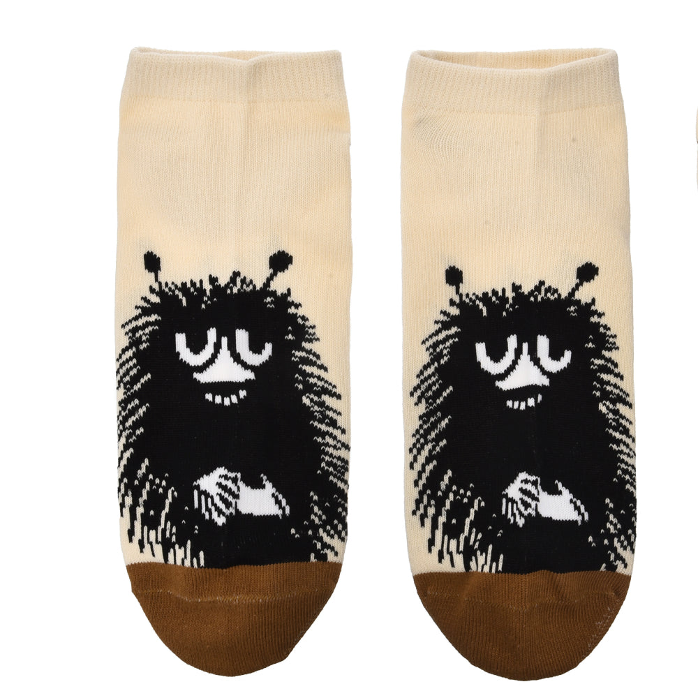 Stinky Men Ankle Socks Beige - Nordicbuddies - The Official Moomin Shop