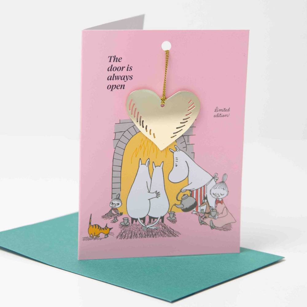 Moomin Doorstep Postcard - Pluto Design - The Official Moomin Shop