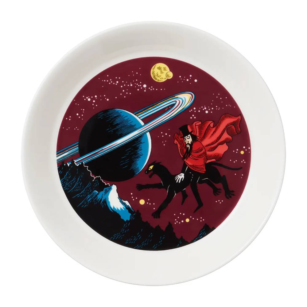 The Hobgoblin Plate 19cm Purple - The Official Moomin Shop