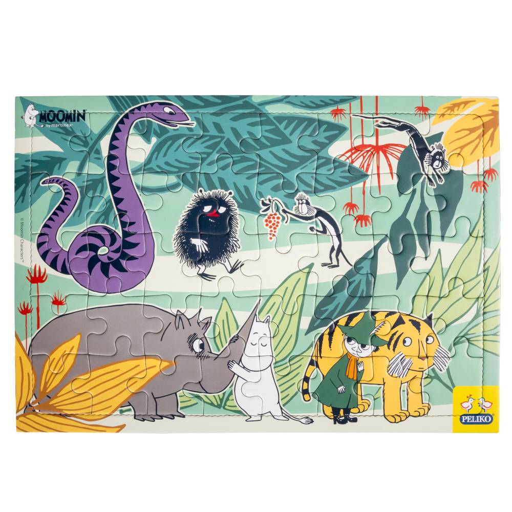 Moomin Jungle Puzzle A4 2set - The Official Moomin Shop