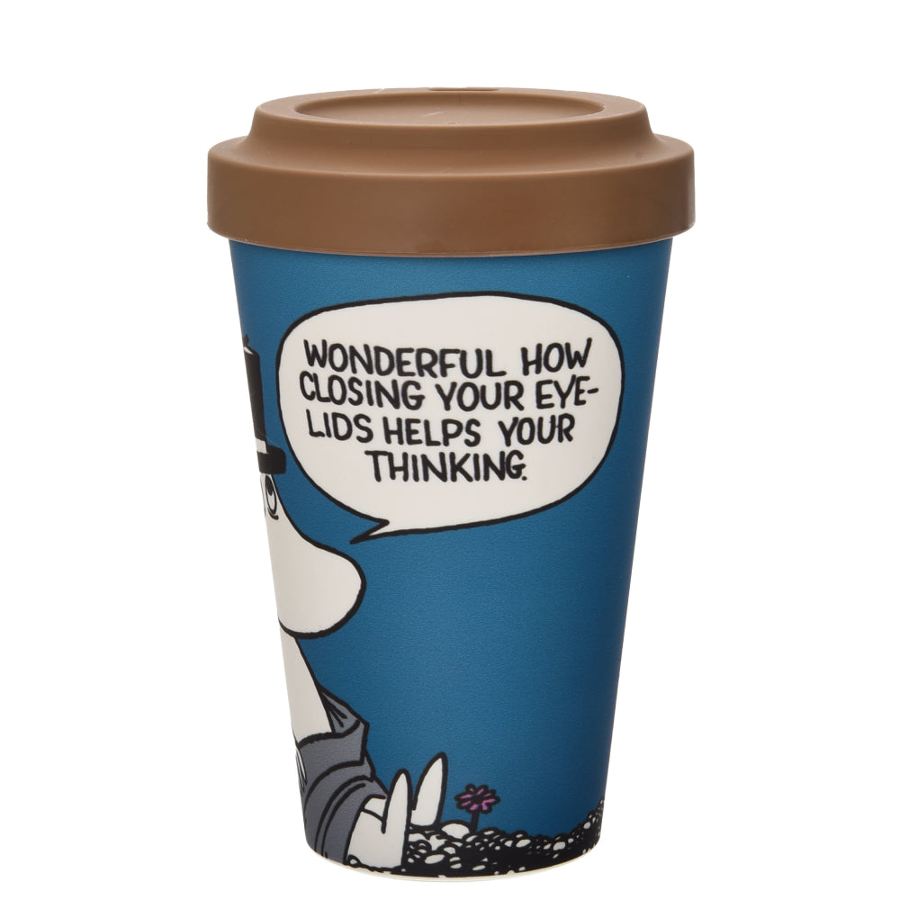 Moominpappa Thinking Take away Mug - Nordicbuddies - The Official Moomin Shop
