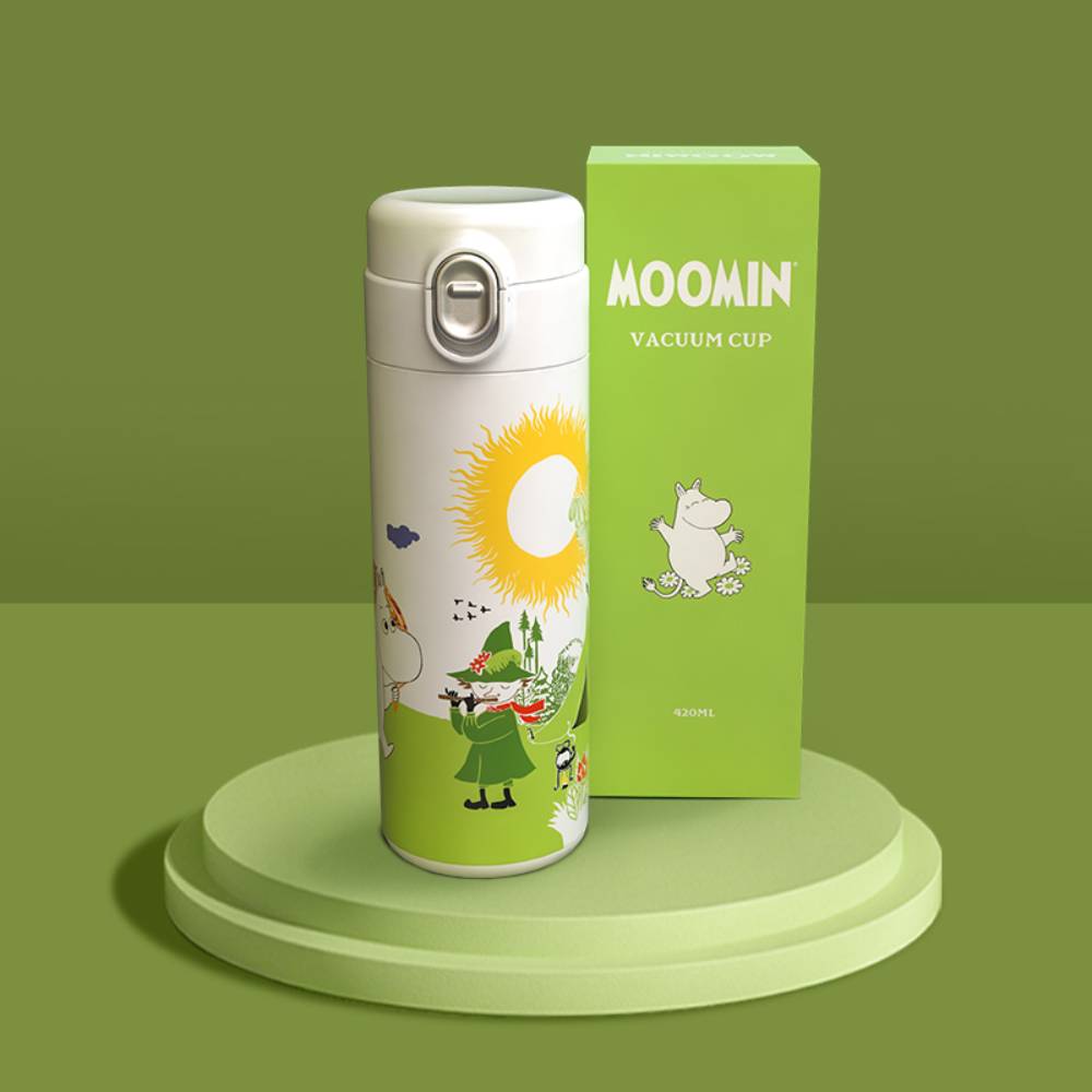 Moomin Summer Vacuum Cup 420ml - The Official Moomin Shop