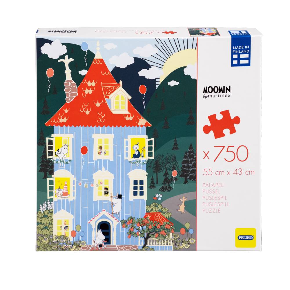 Moominhouse Puzzle 750-pcs – Martinex - The Official Moomin Shop