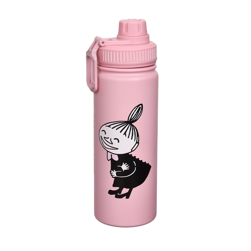 Little My Thermal Everyday Bottle Light Pink - Nordicbuddies - The Official Moomin Shop