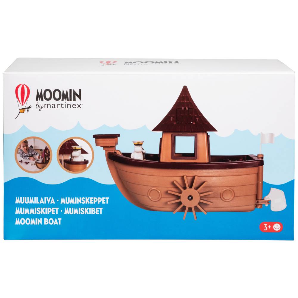 Moomin Oshun Oxtra Boat &amp; Moominpappa – Martinex - The Official Moomin Shop