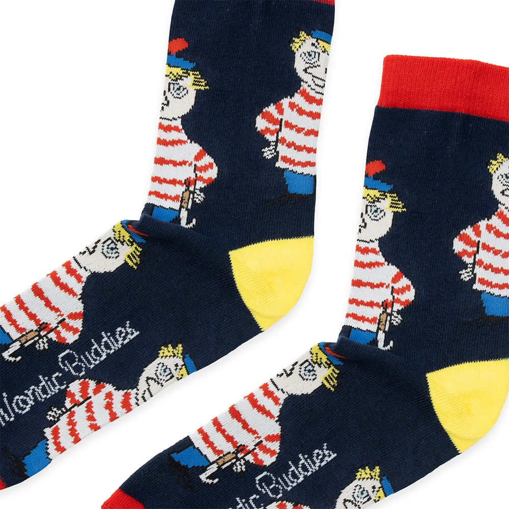 Too-Ticky Socks 40-45 Black - Nordicbuddies - The Official Moomin Shop
