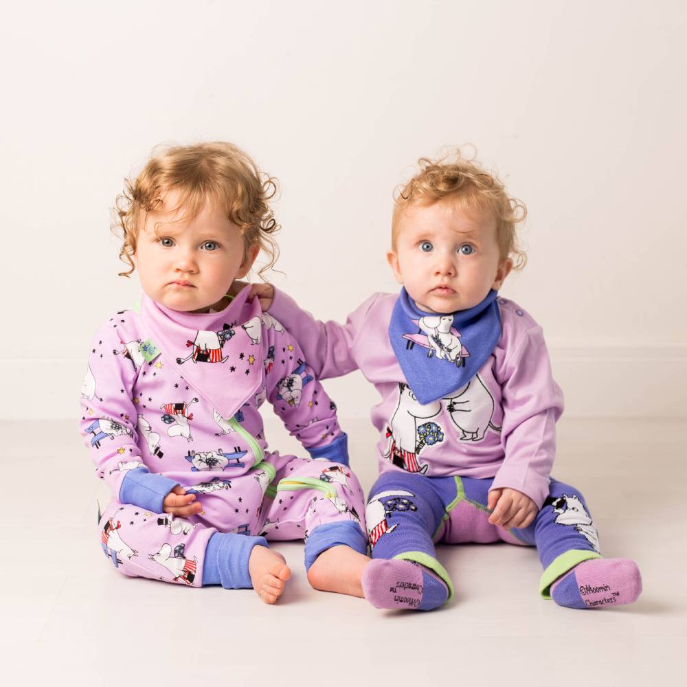 Moomin Love Forever Bib 2-pack