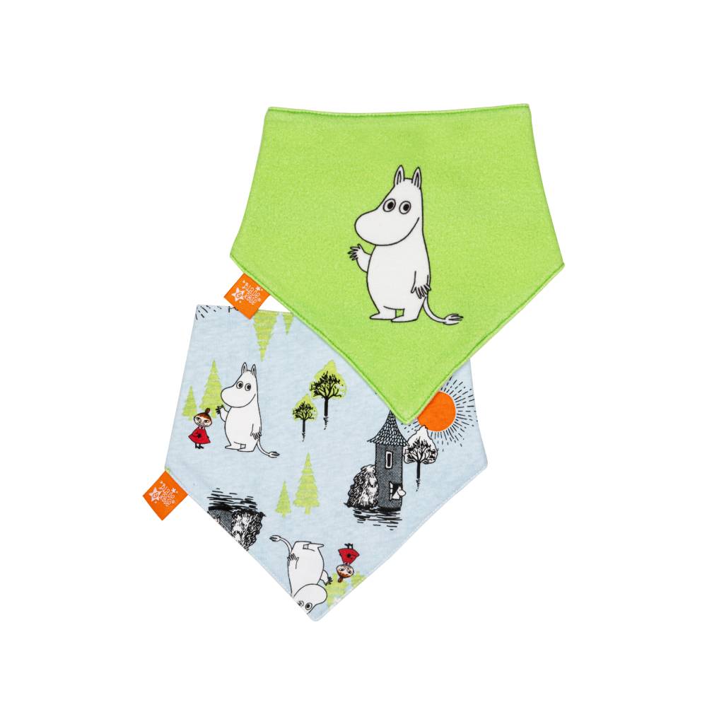 Moomin Free To Explore Bib 2-pack
