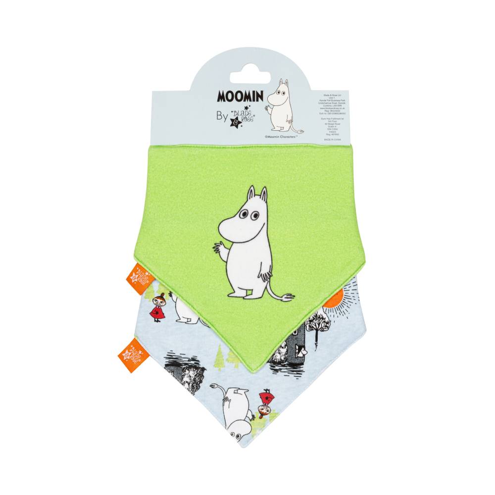 Moomin Free To Explore Bib 2-pack