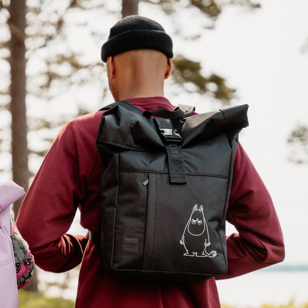 Moomintroll Angry Backpack Black - The Official Moomin Shop