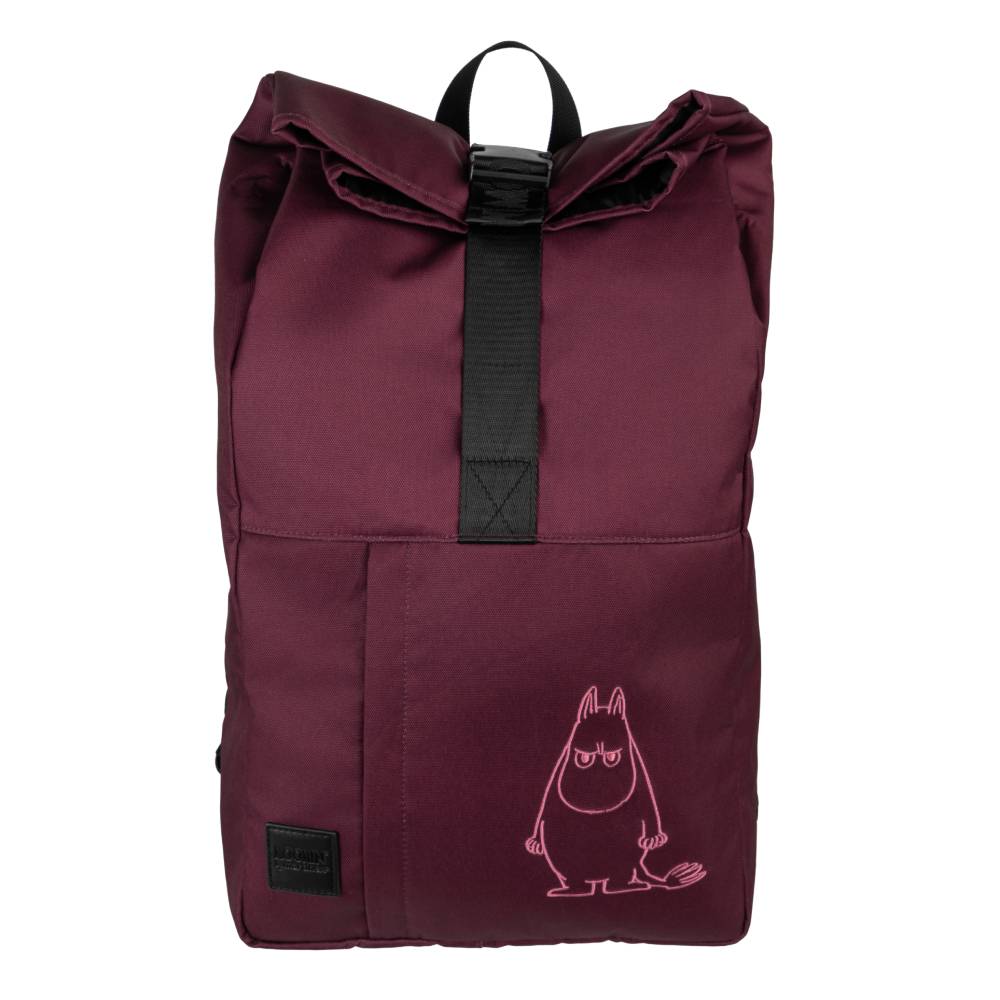 Moomintroll Angry Backpack Burgundy - The Official Moomin Shop