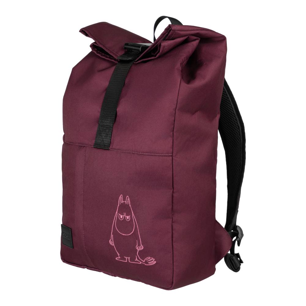 Moomintroll Angry Backpack Burgundy - The Official Moomin Shop