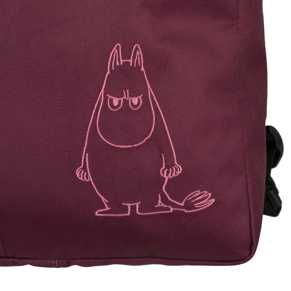 Moomintroll Angry Backpack Burgundy - The Official Moomin Shop