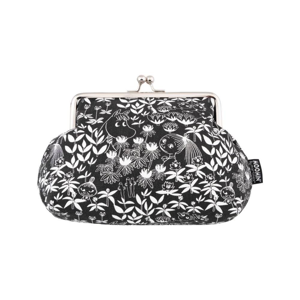Moomin Primrose Clutch Bag Black - The Official Moomin Shop