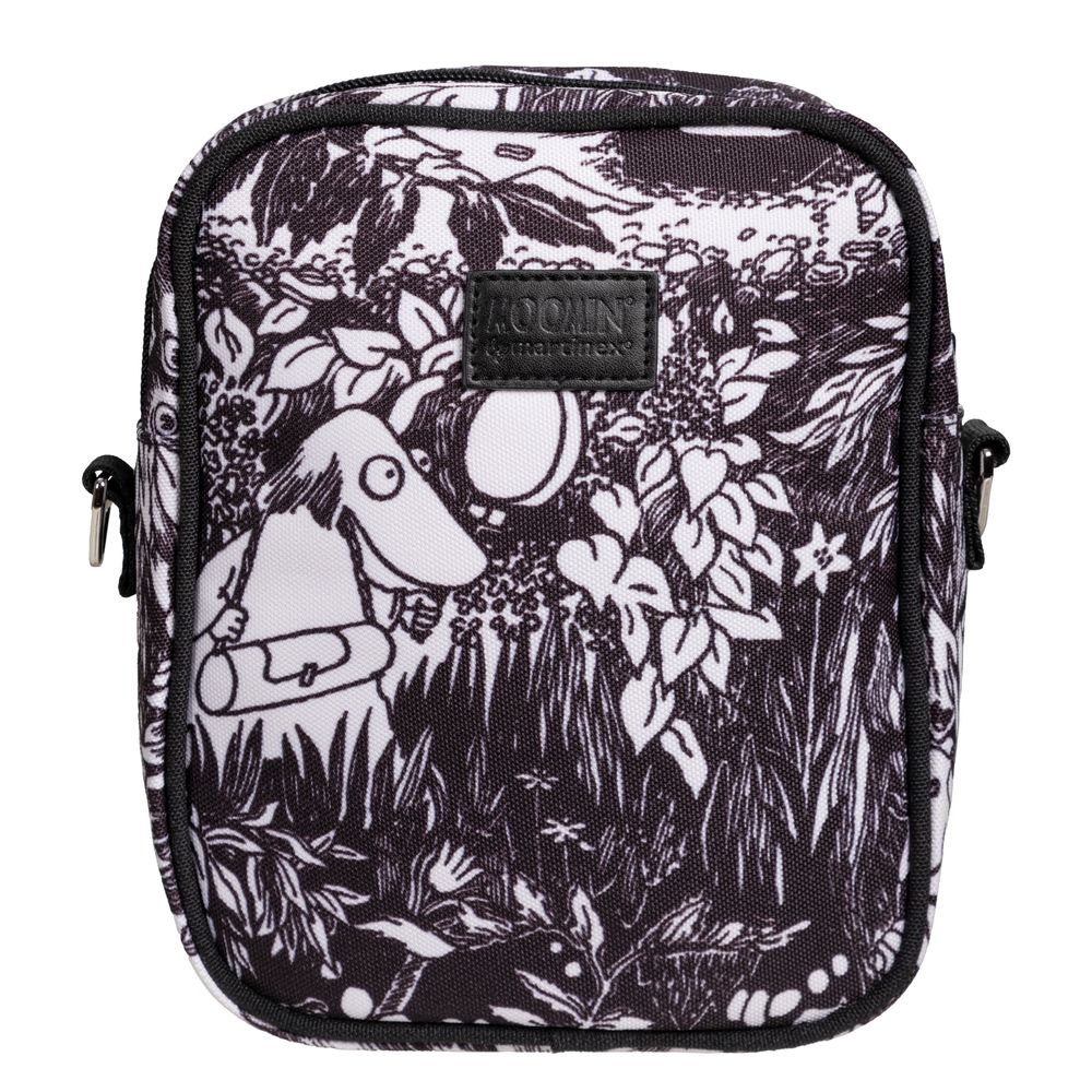 Moomin Ruby Shoulder Bag B&W - The Official Moomin Shop