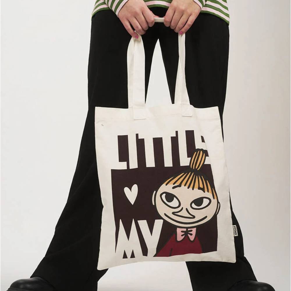 Little My Smile Tote Bag White
