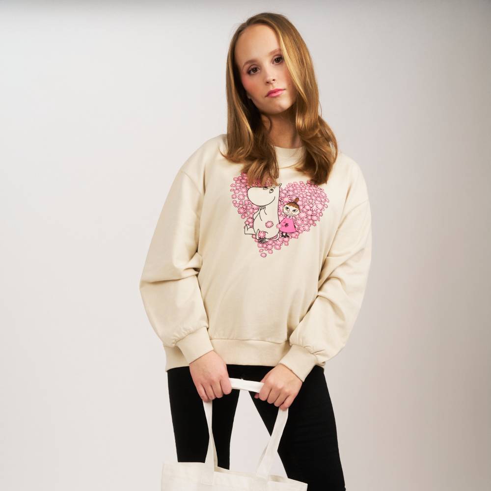 Moomin Friends Sweatshirt Putty - The Official Moomin Shop