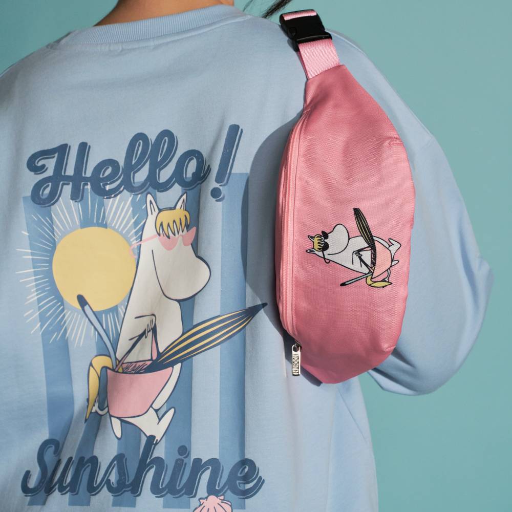 Moomin Sunshine Belt Bag Rose - The Official Moomin Shop
