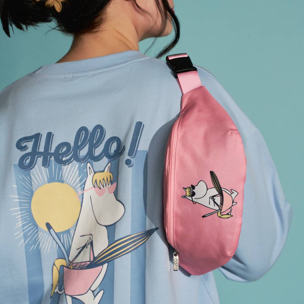 Moomin Sunshine Belt Bag Rose - The Official Moomin Shop