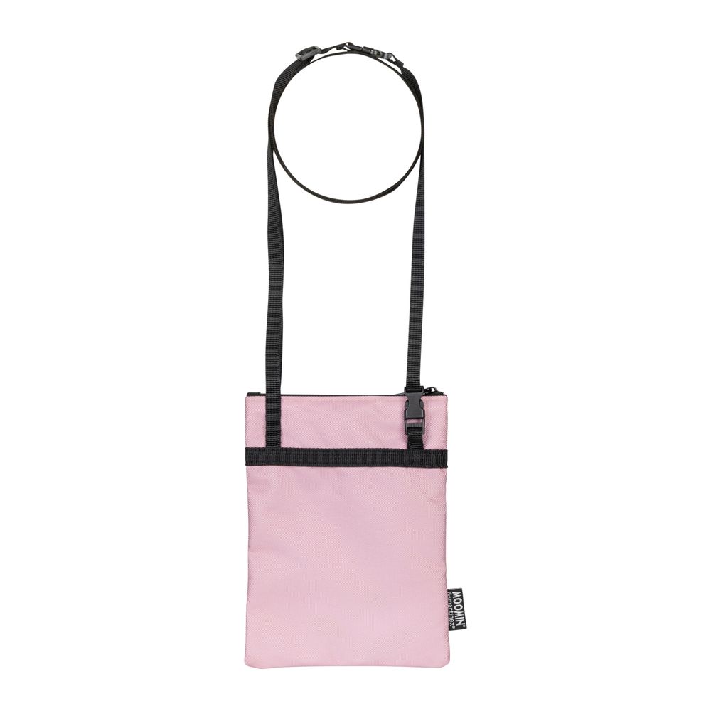 Moomintroll & Snorkmaiden Shoulder Pouch Pink - The Official Moomin Shop