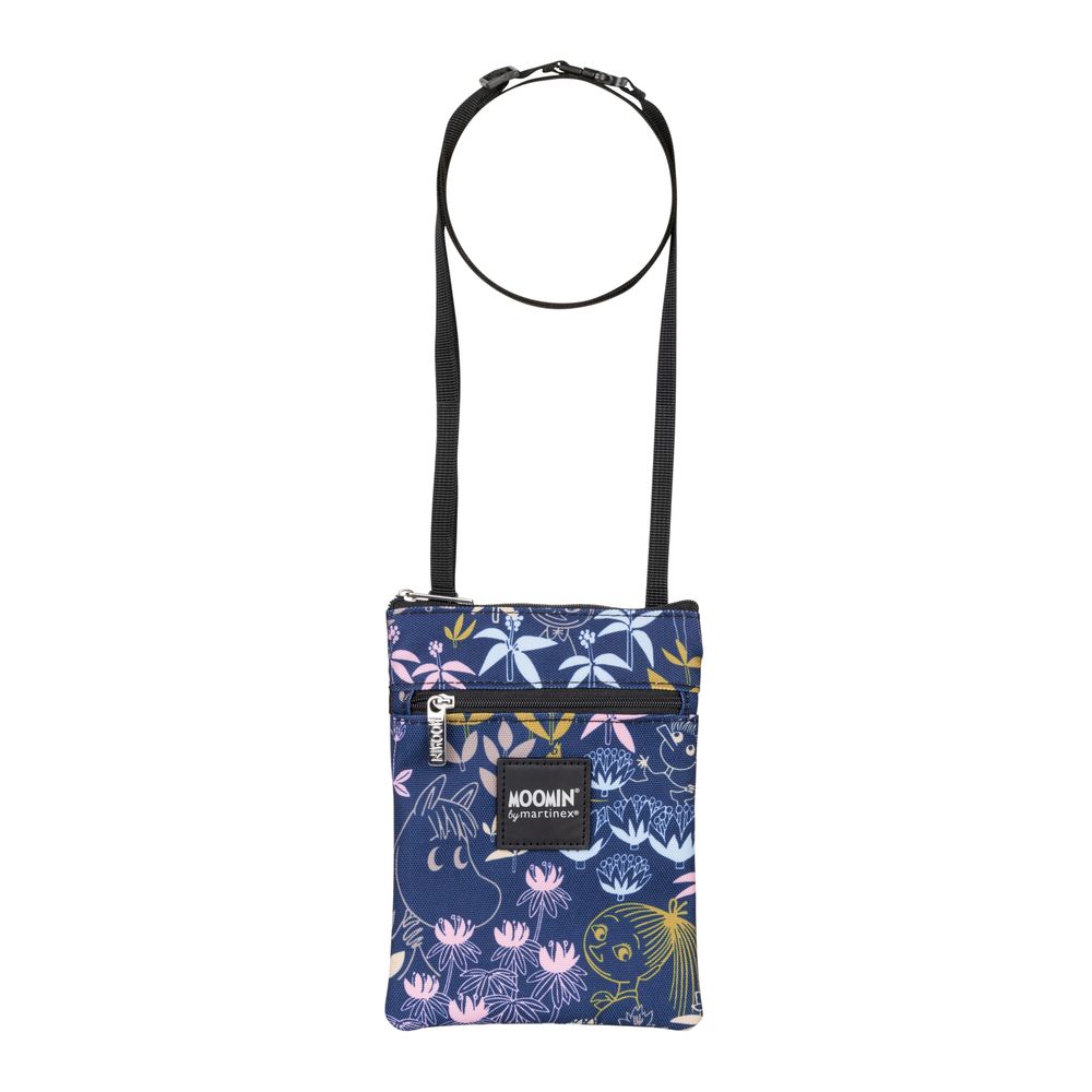 Moomintroll and Friends Shoulder Pouch Primrose Blue - The Official Moomin Shop