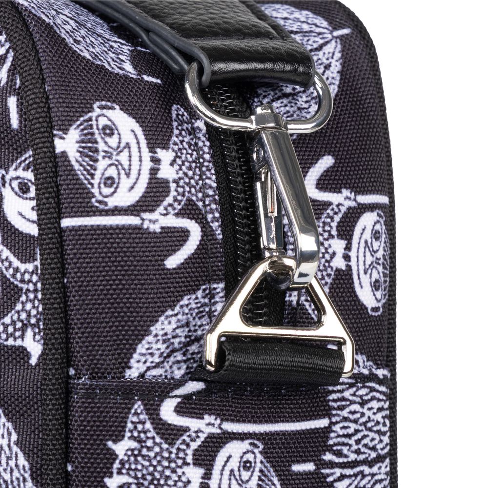 Little My Shoulder Bag B&W - The Official Moomin Shop