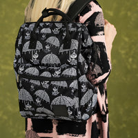 Little My Rain Backpack B&W