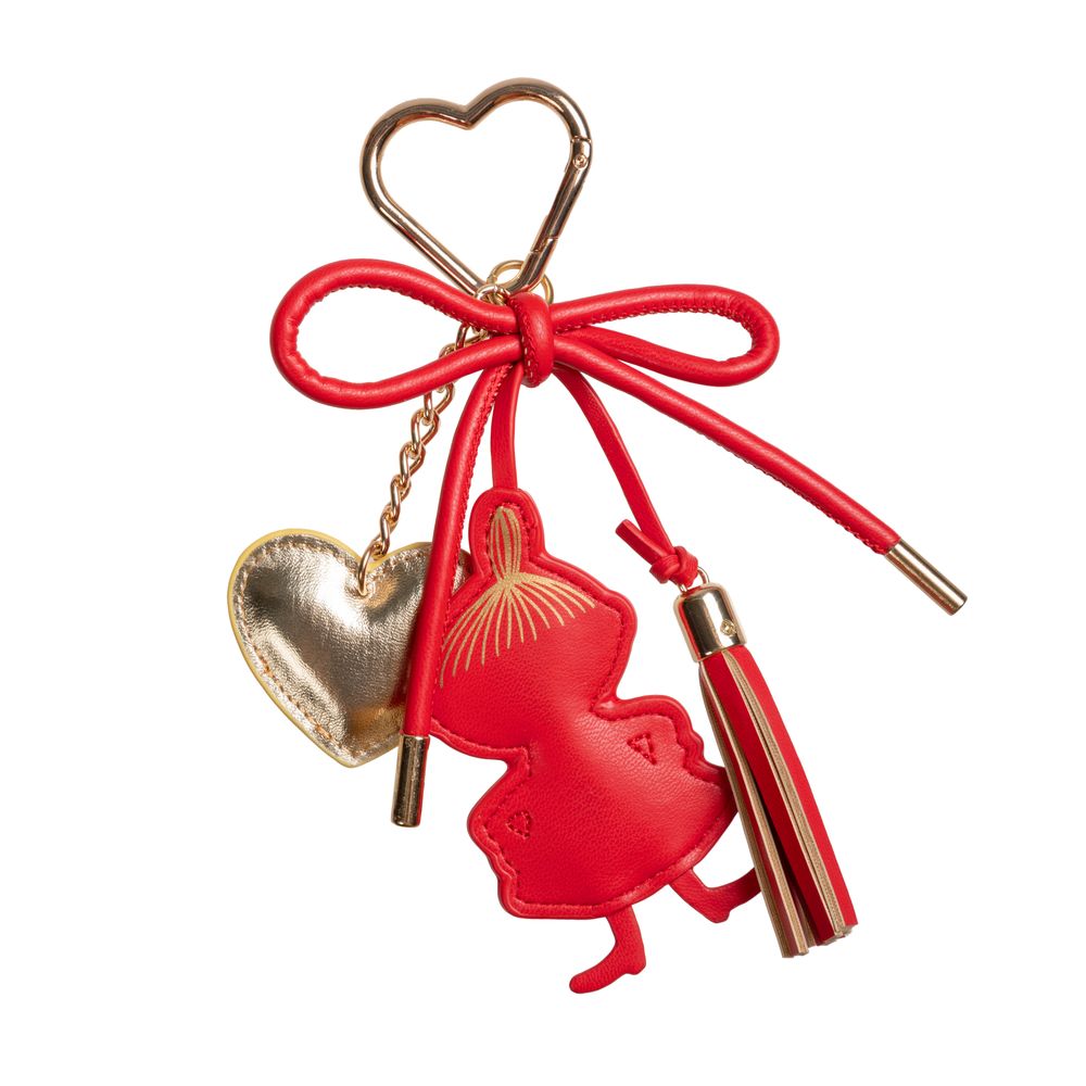 Little My Heart Bag Charm Red - The Official Moomin Shop