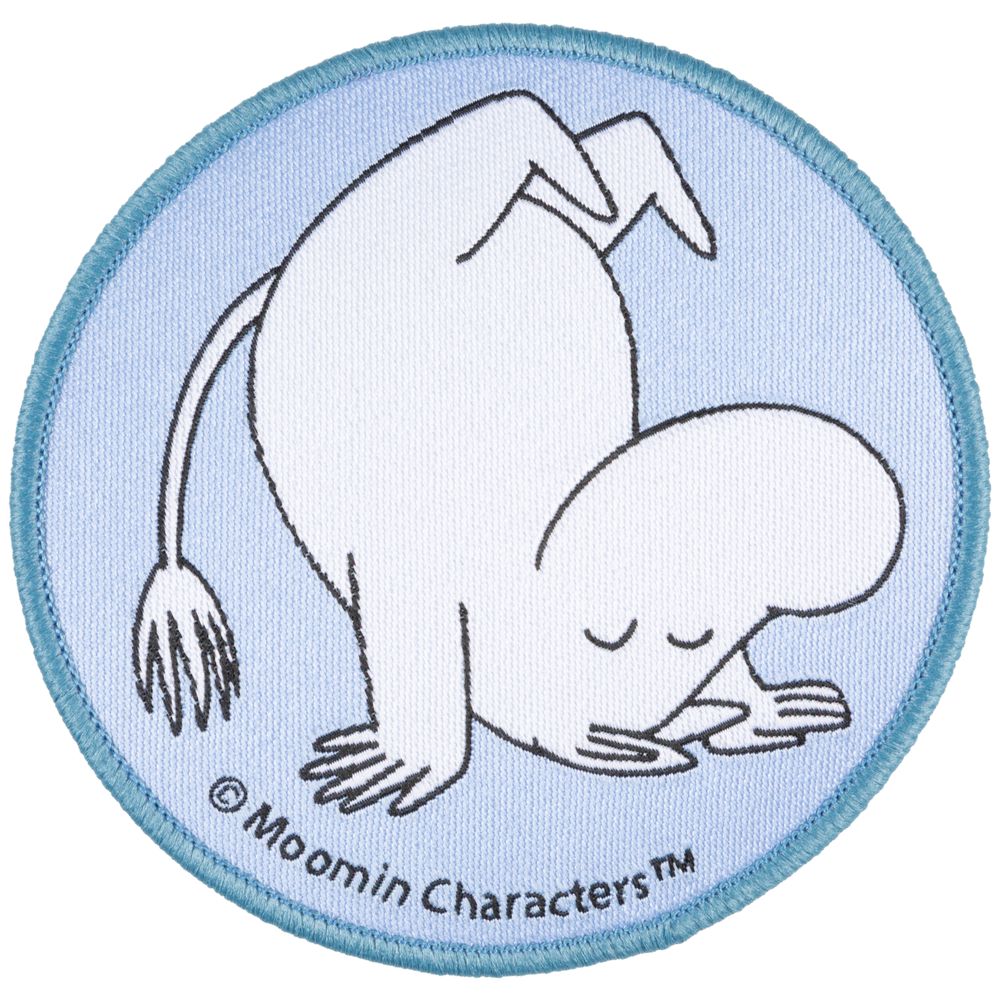 Moomintroll Upside Down Patch Blue - The Official Moomin Shop