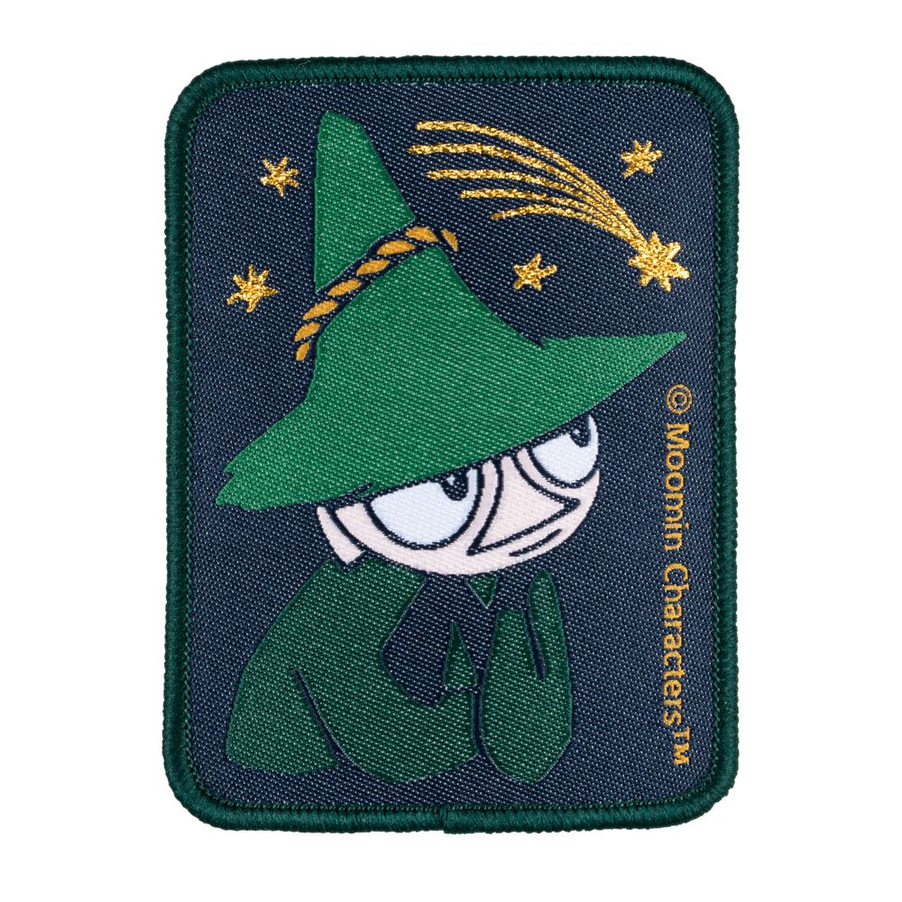 Snufkin Shooting Star Patch Green - The Official Moomin Shop