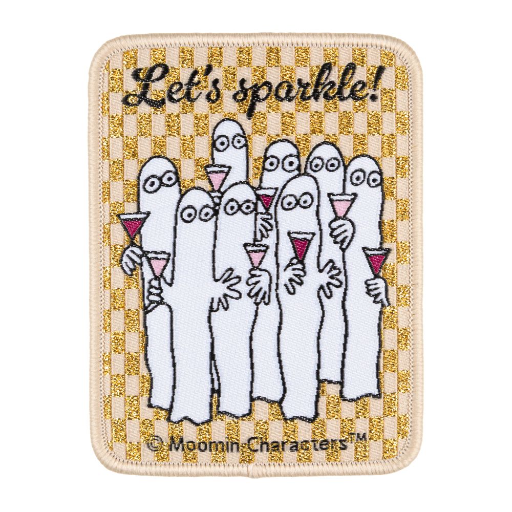 Hattifatteners Sparkle Patch Beige - The Official Moomin Shop