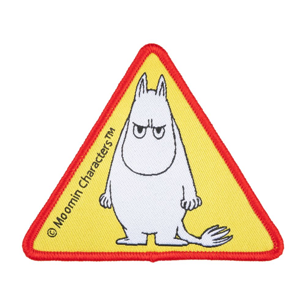 Moomintroll Anger Patch Yellow - The Official Moomin Shop