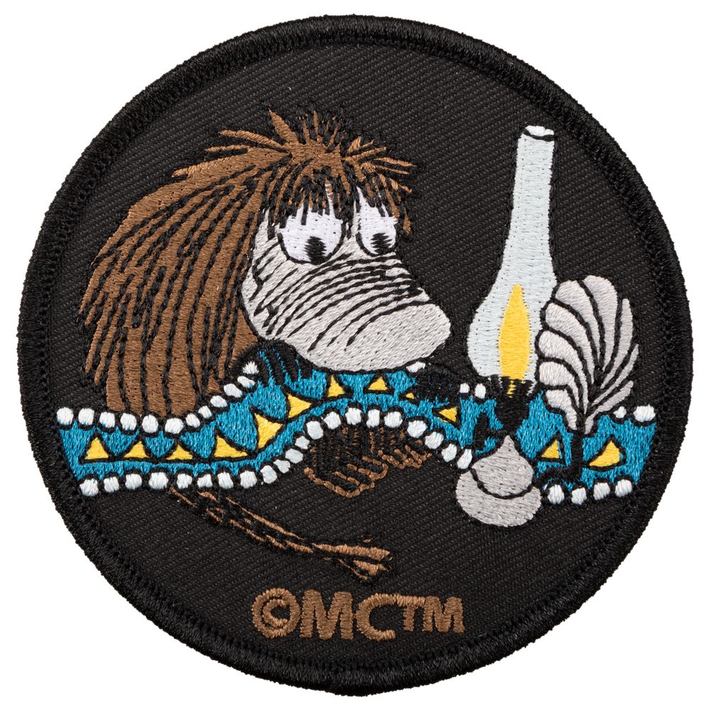 The Ancestor Iron-On Patch Black - The Official Moomin Shop