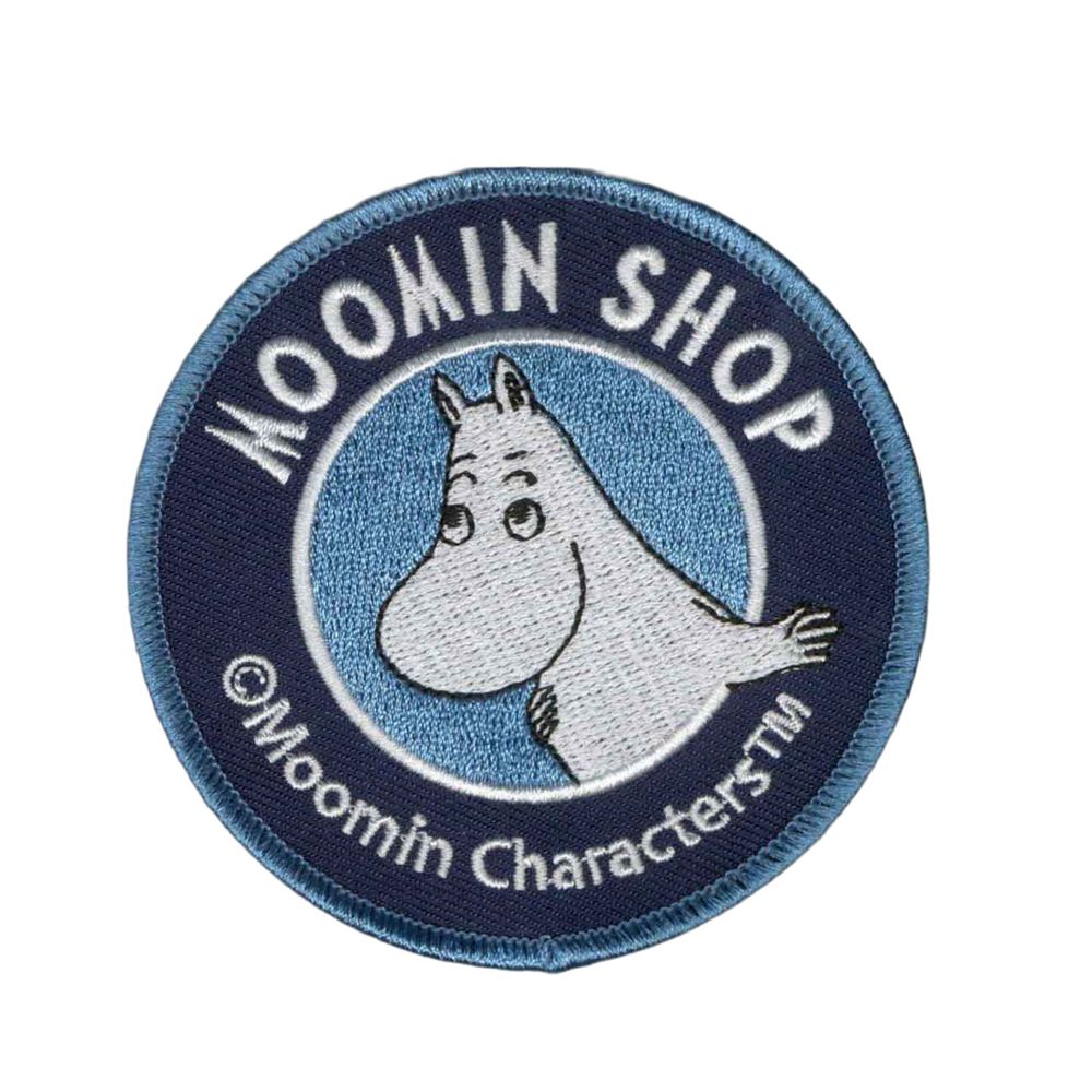 Moomin Shop Exclusive Iron-On Patch Blue - The Official Moomin Shop