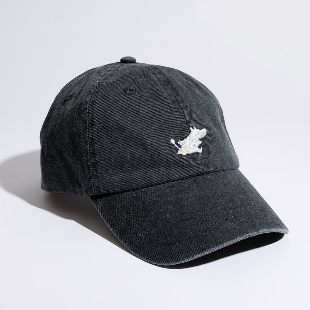 Moomintroll Classics Denim Cap Black - The Official Moomin Shop
