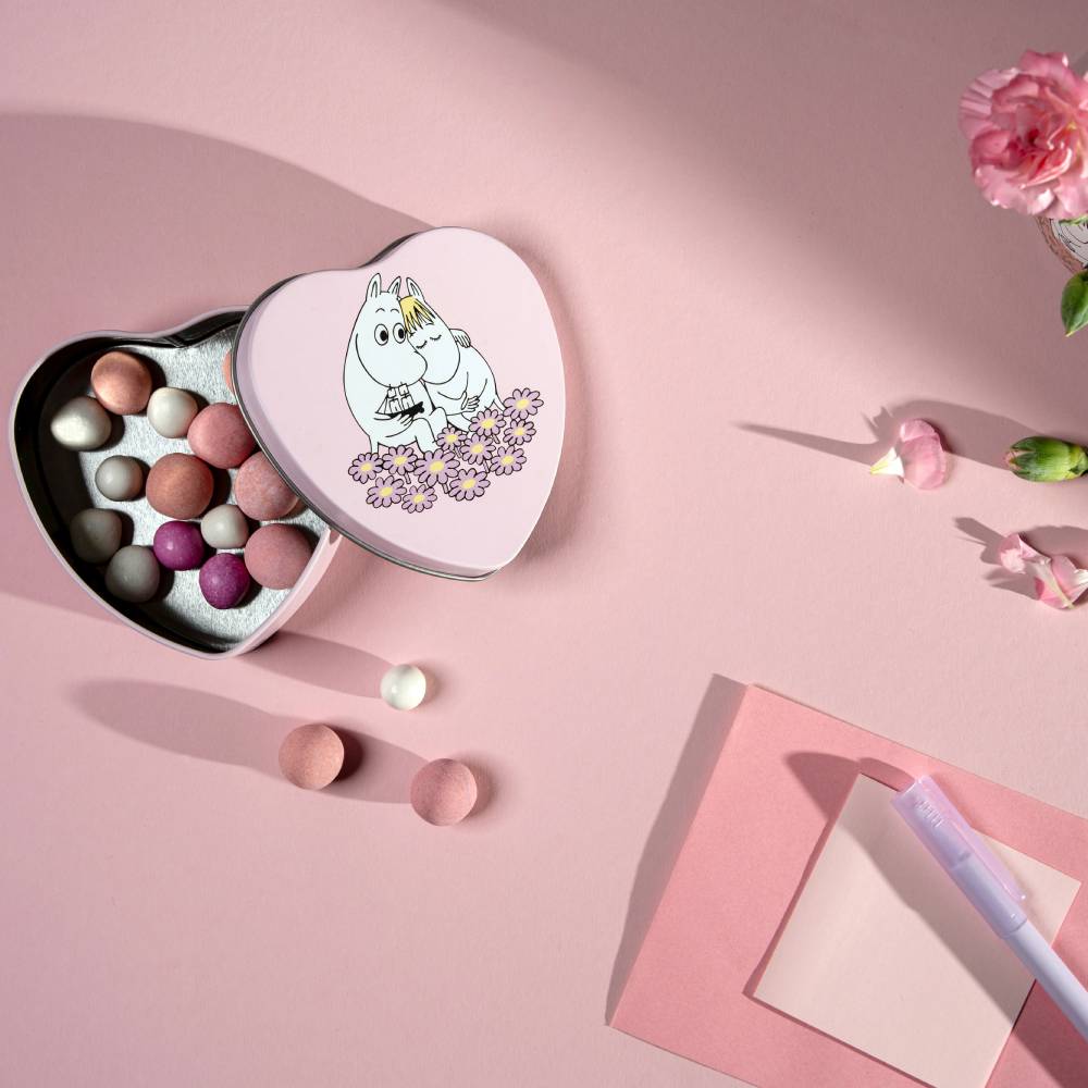 Moomin Together Box 10cm Pink - The Official Moomin Shop