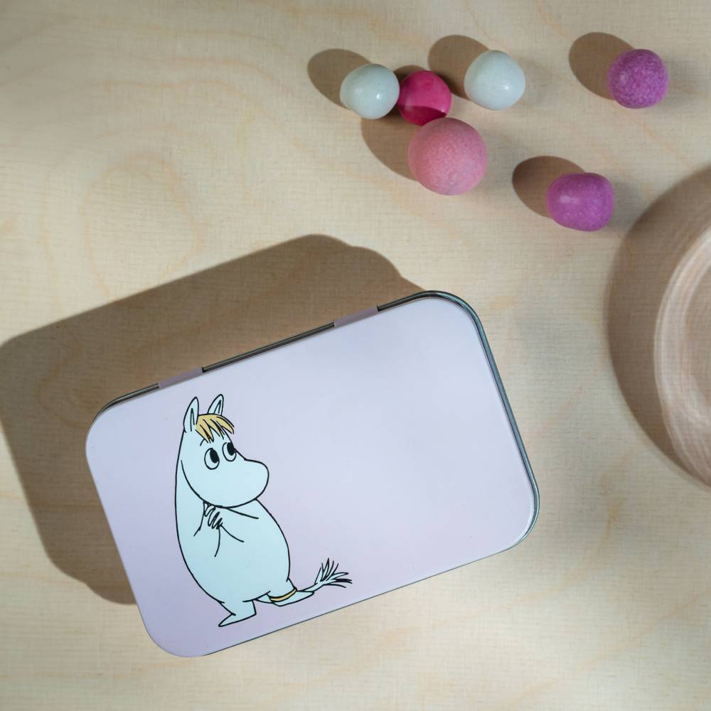 Snorkmaiden Retro Box 10x6,5cm Pink - The Official Moomin Shop