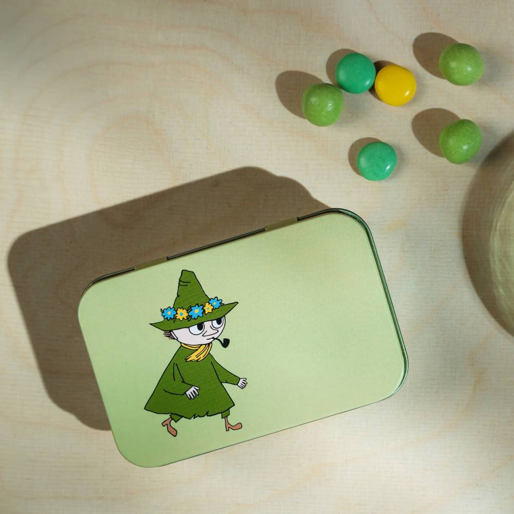Snufkin Retro Box 10x6,5cm Green - The Official Moomin Shop