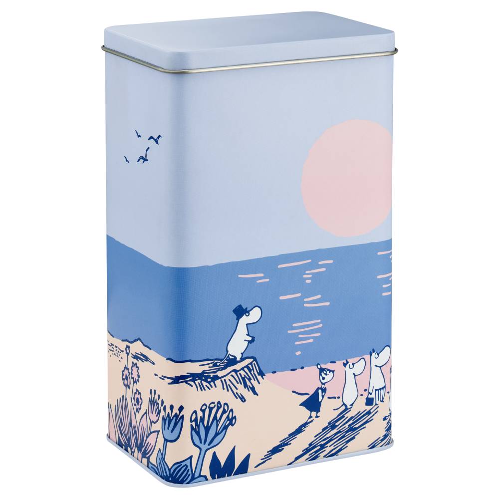 Moomin Sunset Coffee Jar Blue - The Official Moomin Shop