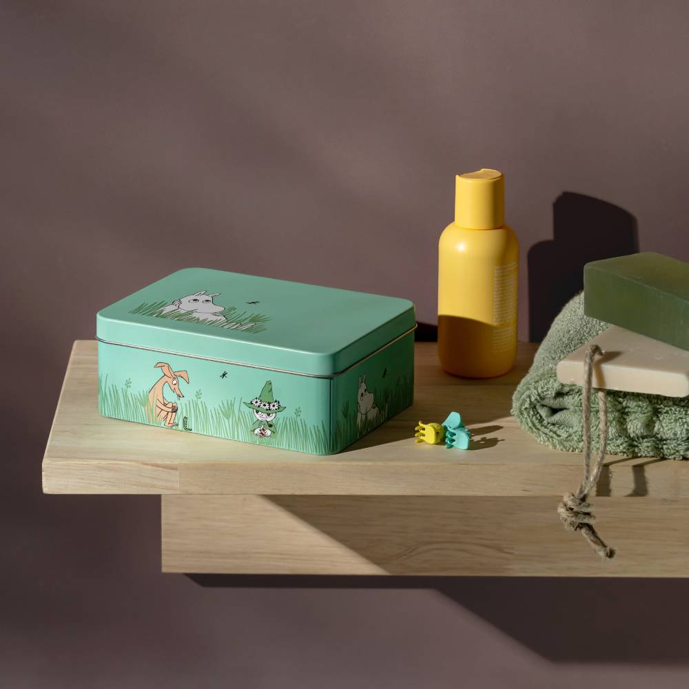 Moomin Boys Box 14,5x10,5cm Green - The Official Moomin Shop
