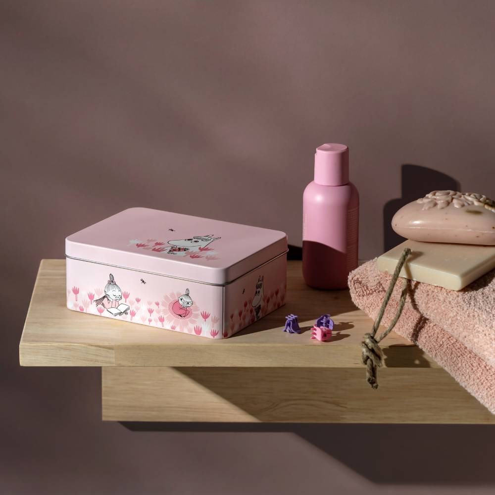 Moomin Girls Box 14,5x10,5cm Pink - The Official Moomin Shop