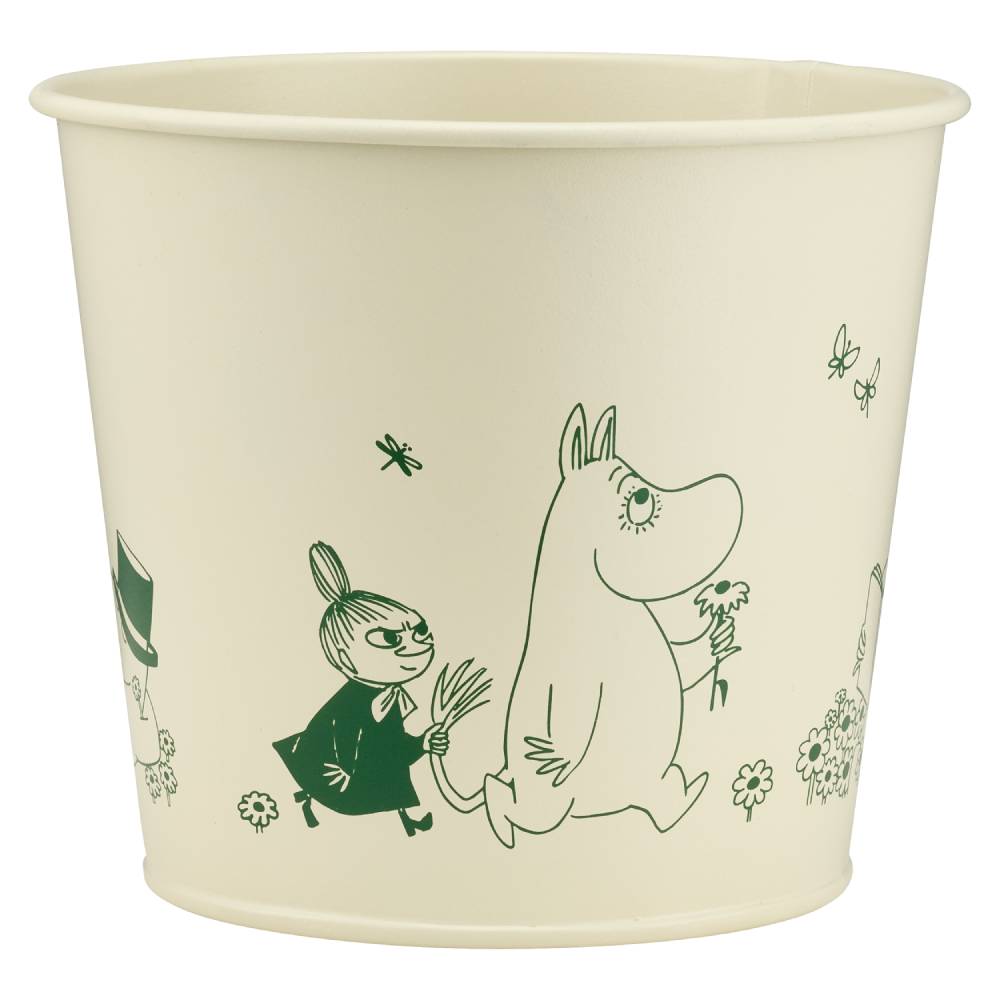 Moomin Gardenia Flower Pot 16cm White - The Official Moomin Shop