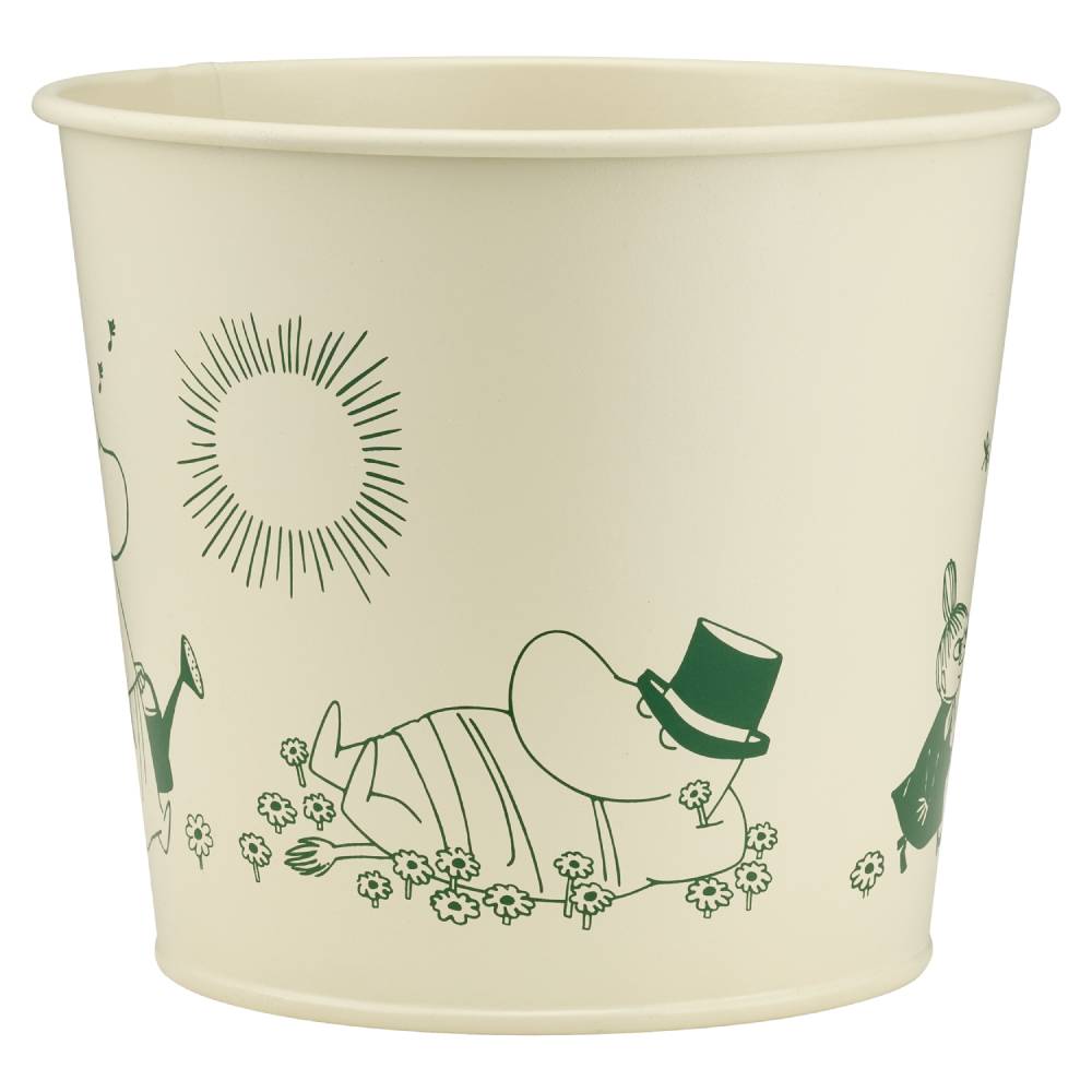 16cm plant pot Moomin Gardenia Flower Pot 16cm White