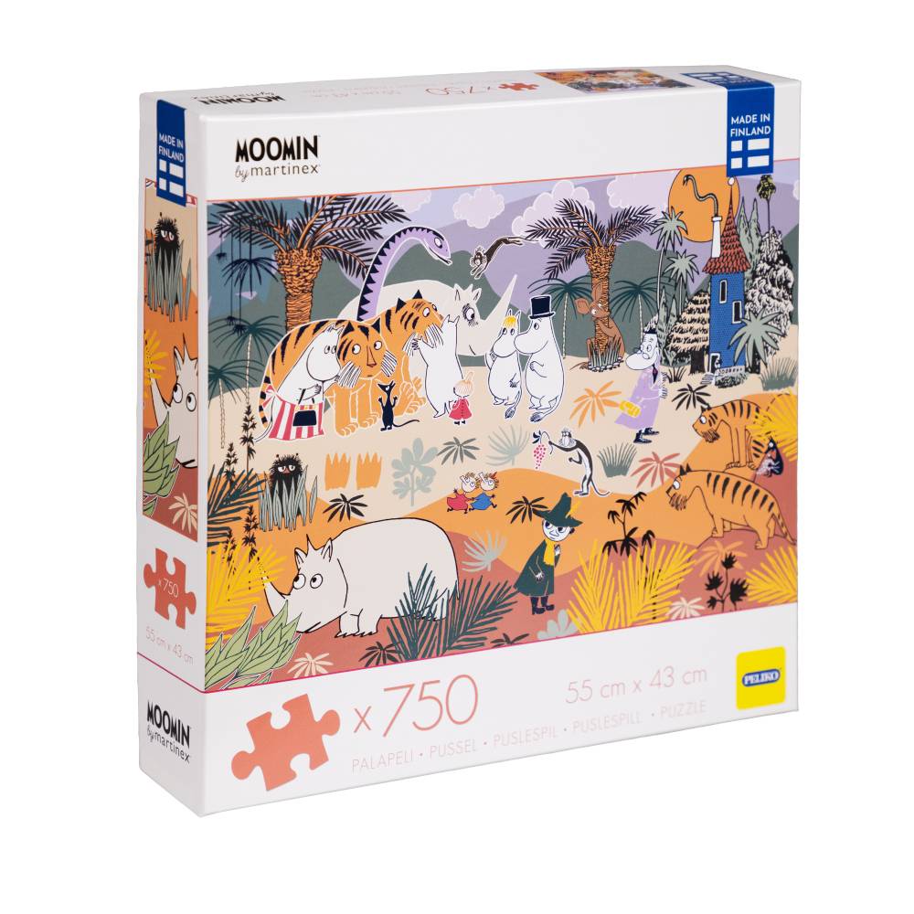 Moomin Savanna puzzle 750-pcs – Martinex - The Official Moomin Shop