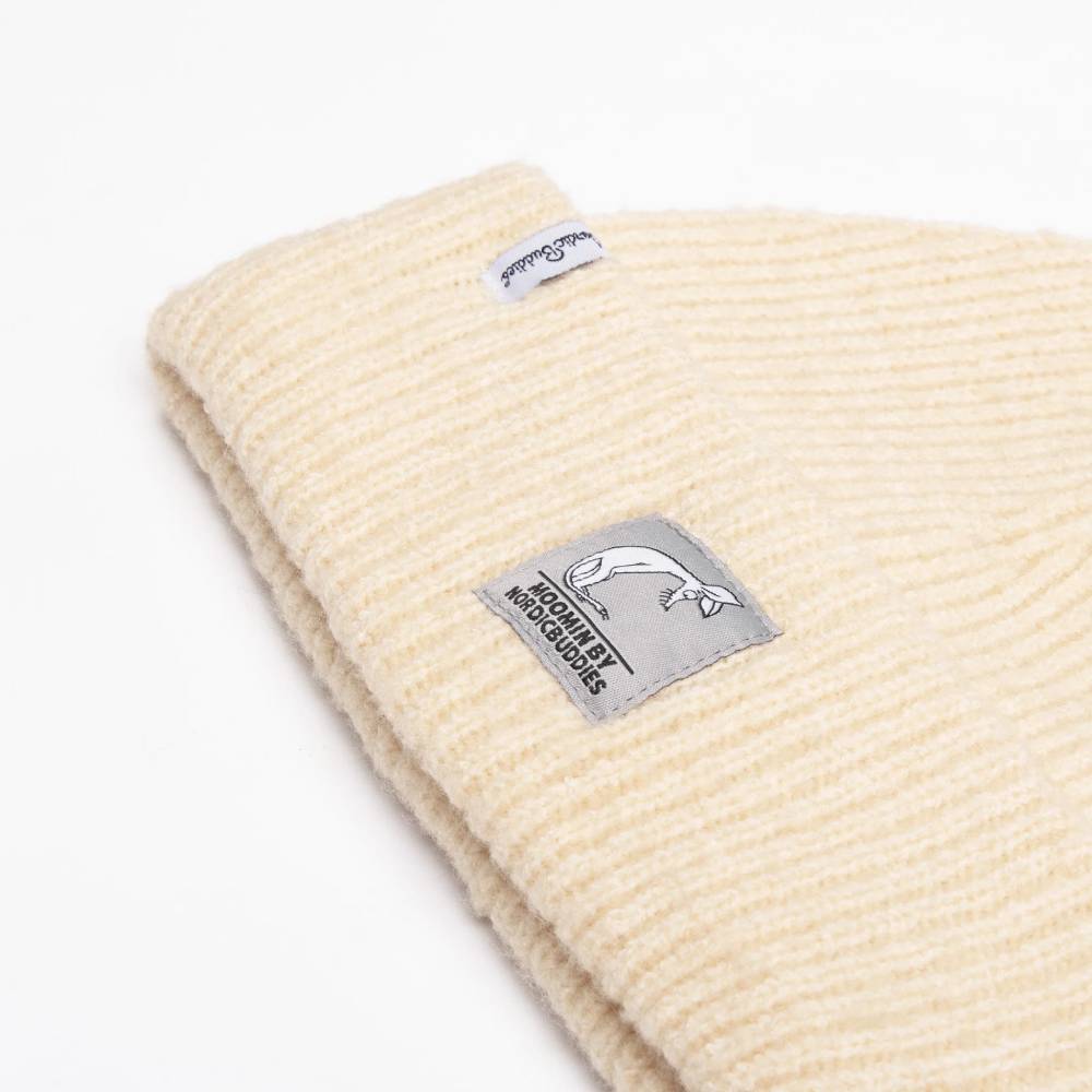 Sniff Beanie Adults Beige - Nordicbuddies - The Official Moomin Shop