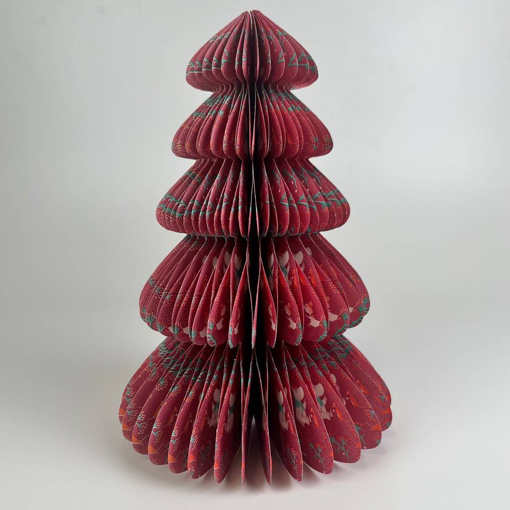 Moomin Paper Tree Red 30cm - The Official Moomin Shop